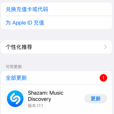 陕西苹果维修分享无法在iPhone上下载或更新应用办法 